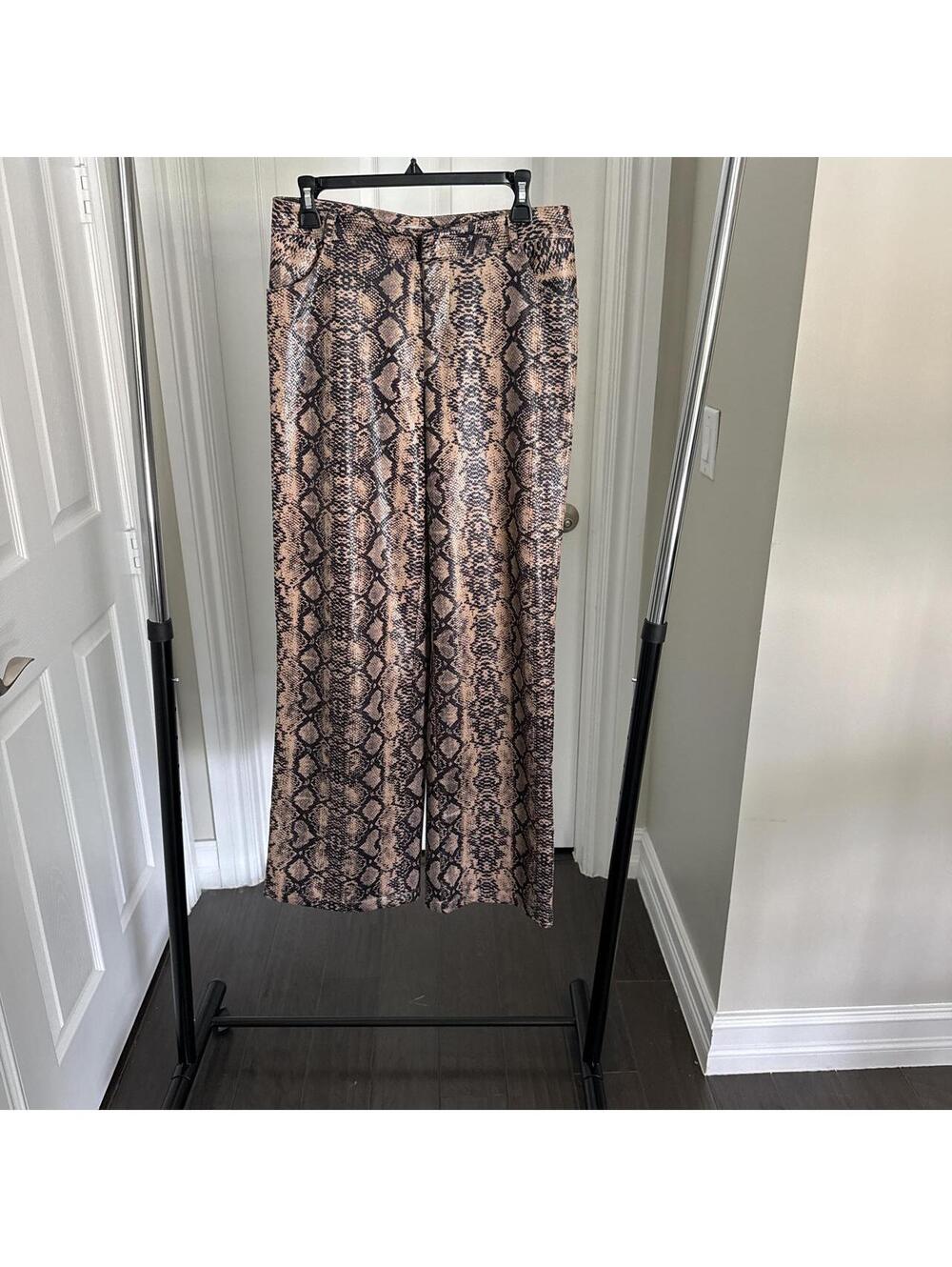Peppermayo Women's Brown and Multi Trousers